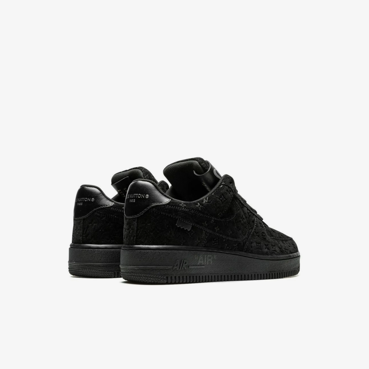 Nike x Louis Vuitton x Virgil Abloh Air Force 1 Low "Black/Black"