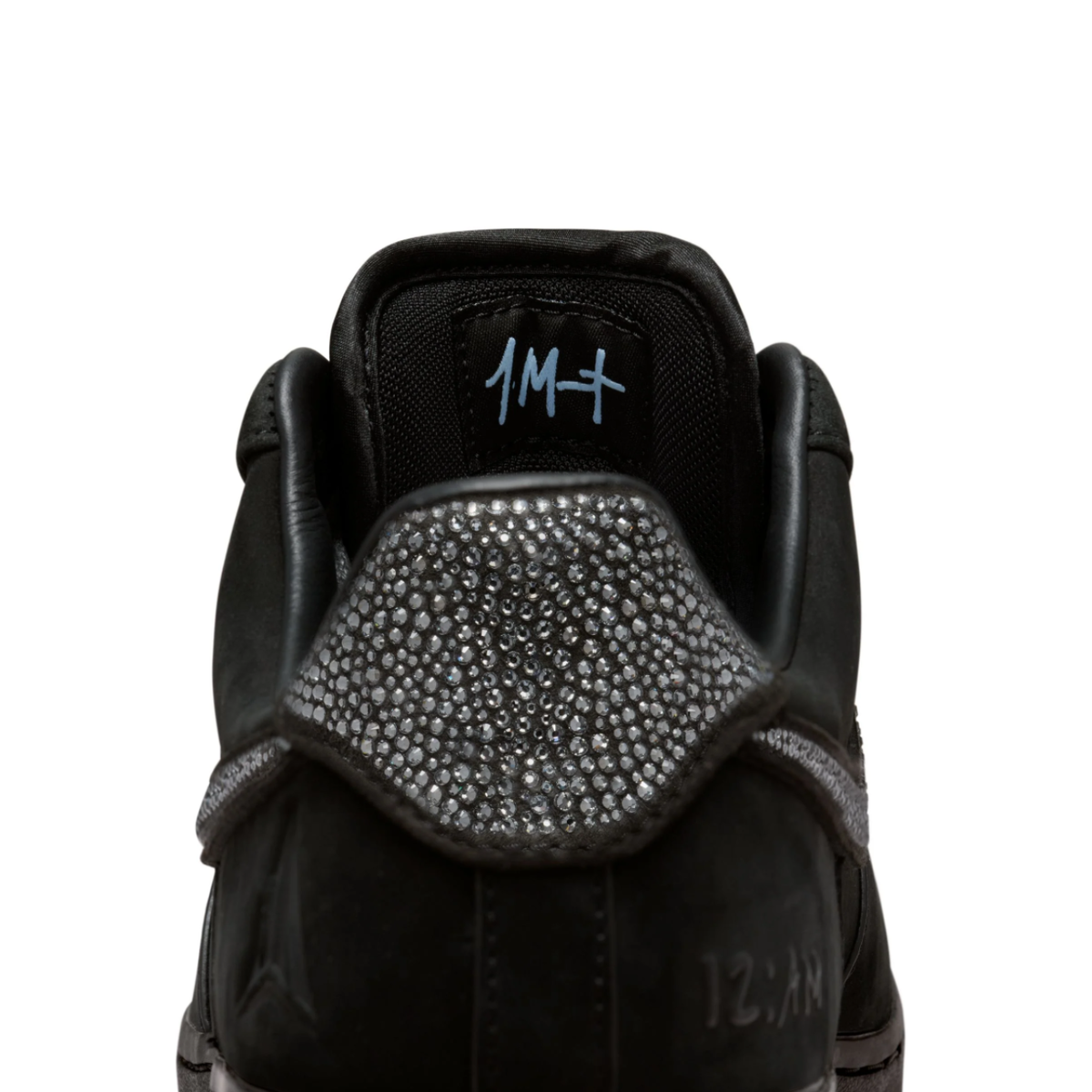 Ja Morant x Nike Air Force 1 Low Swarovski Black