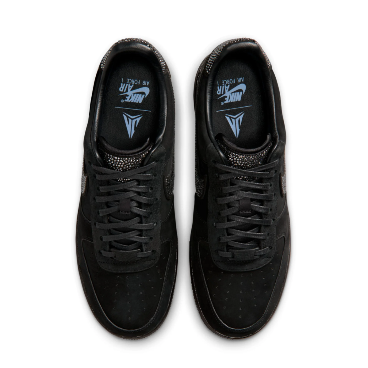 Ja Morant x Nike Air Force 1 Low Swarovski Black
