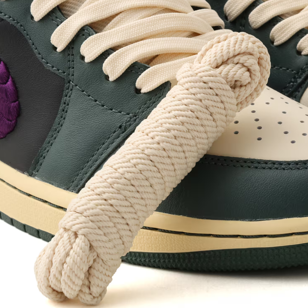 Jordan 1 Low SE Vintage Green Night Purple