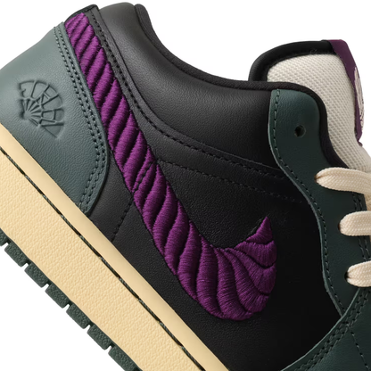 Jordan 1 Low SE Vintage Green Night Purple
