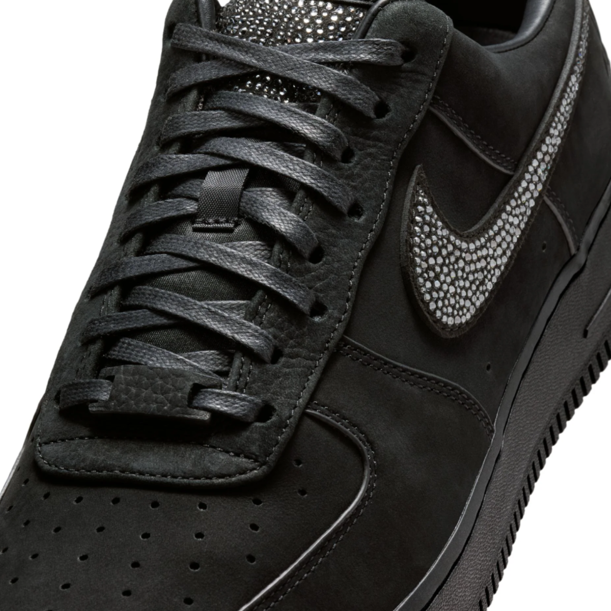 Ja Morant x Nike Air Force 1 Low Swarovski Black